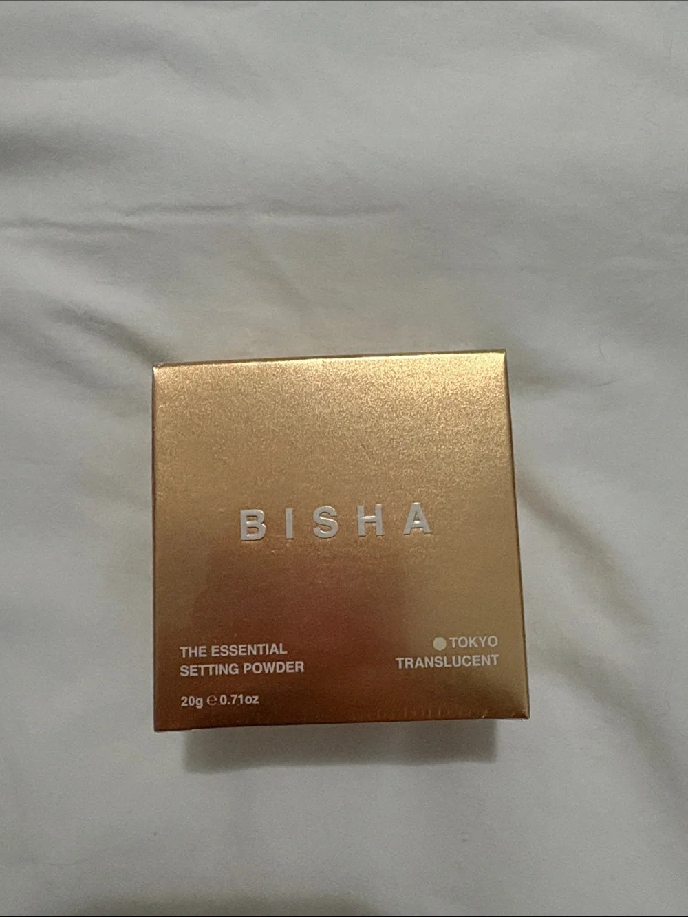 ISH The Essential Setting Powder - Translucent (Tokyo) - Gold Compact